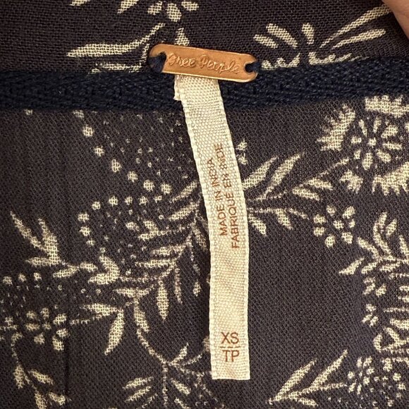 Free People Womens Boho Tunic Top, XS - Picture 9 of 11